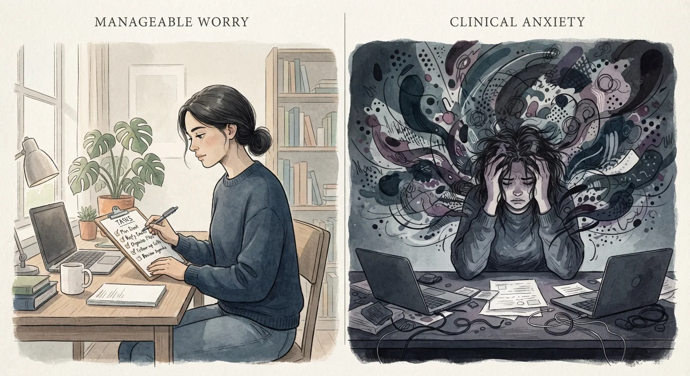 Anxiety vs. Everyday Worry: Understanding Where One Ends and the Other Begins