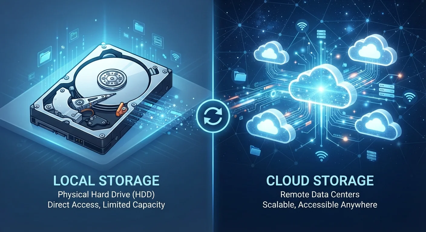 Cloud Storage vs. Local Storage: Where Your Files Actually Live