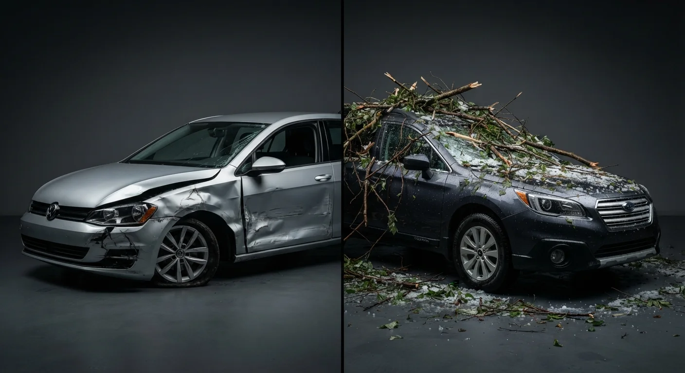 Collision vs. Comprehensive: Two Very Different Auto Insurance Problems