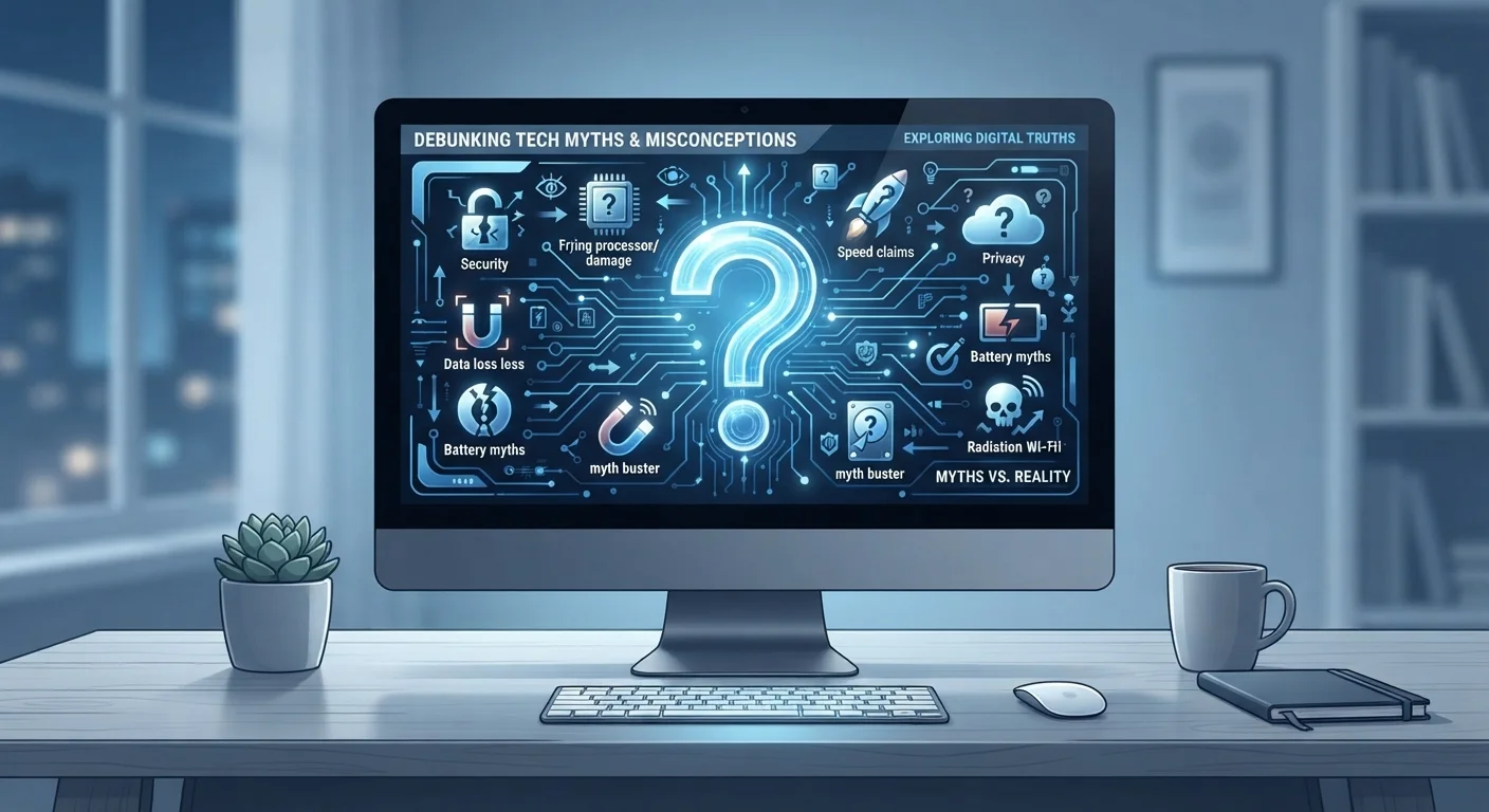 Common Tech Myths That Trip Up Everyday Users