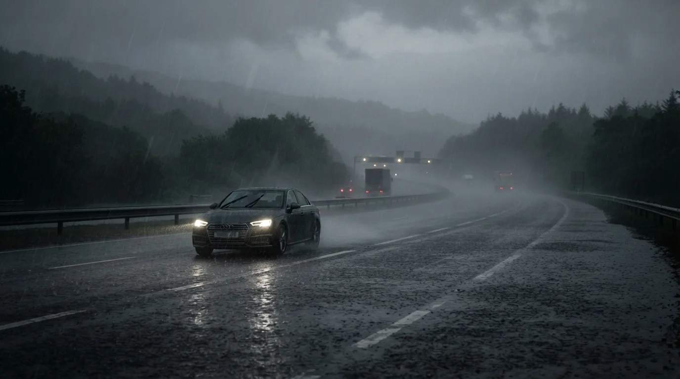 Driving in Fog, Ice, and Heavy Rain: Adjusting for Reduced Conditions