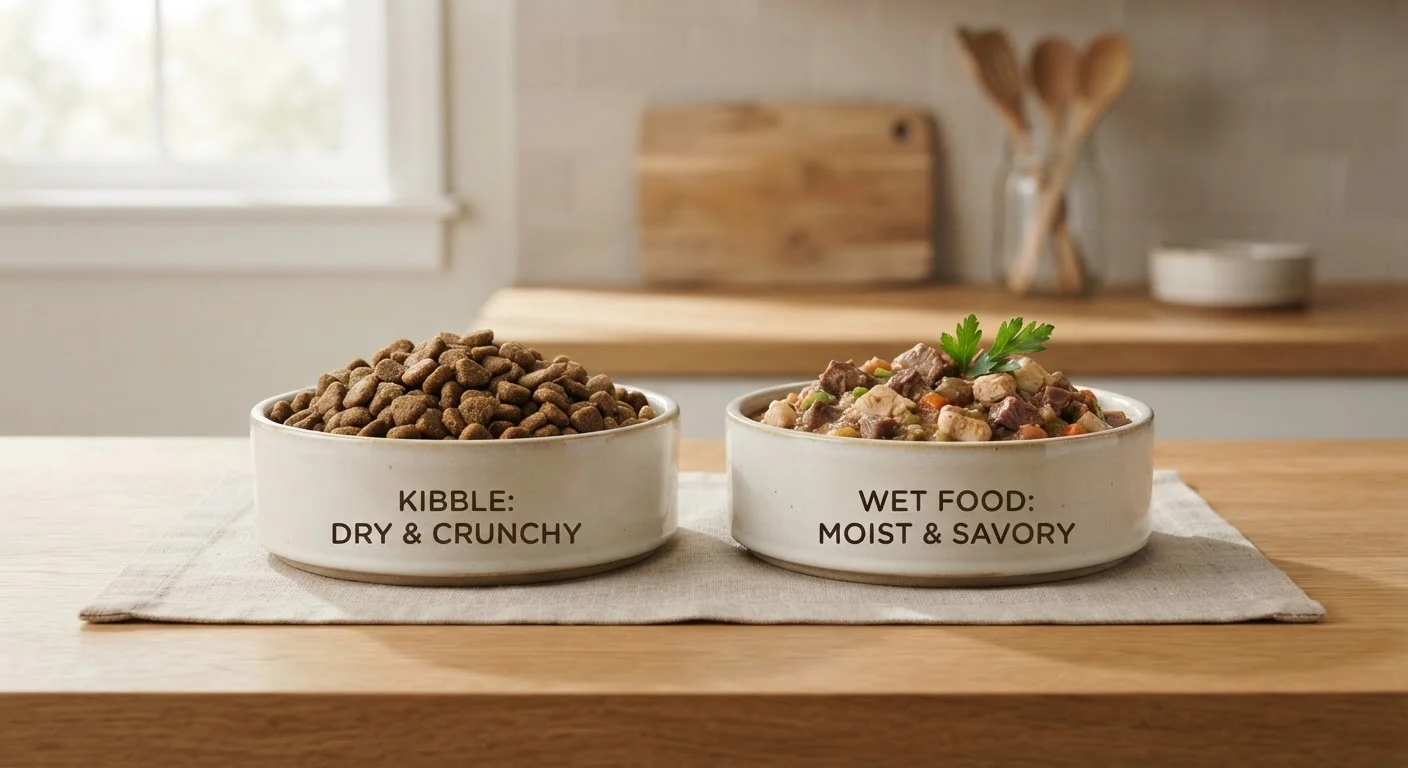 Dry Kibble and Wet Food: Nutritional Trade-Offs Worth Knowing
