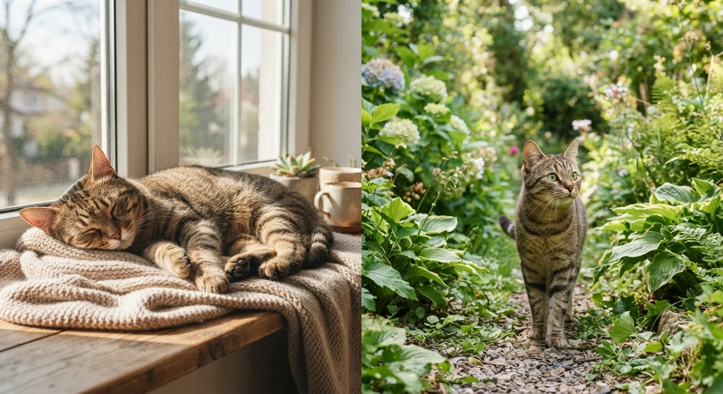 Indoor vs. Outdoor Cats: How Living Environment Shapes Long-Term Health