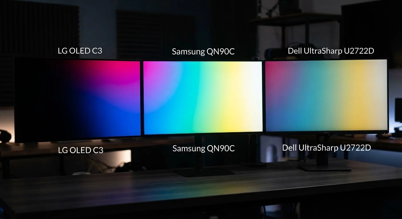 OLED, QLED, and LCD: What the Panel Technology Actually Means for Your Eyes