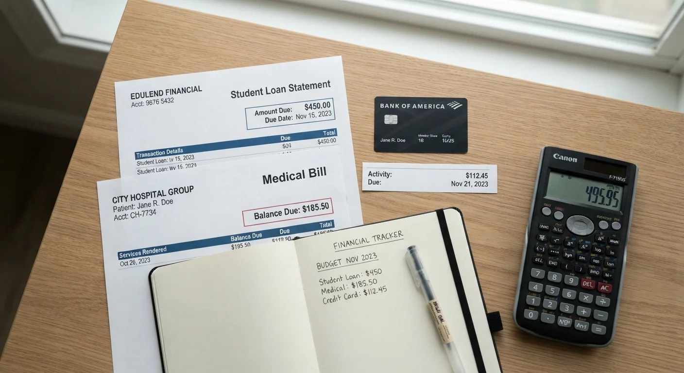 Student Loans, Credit Cards, Medical Bills: How Debt Type Changes Your Strategy