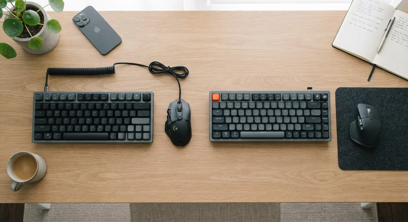 Wired vs. Wireless Peripherals: What Changes Beyond the Cable